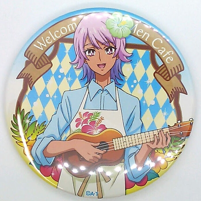 プリンセスプリキュア カナタ王子 プリメンカフェ 缶バッジ K Books 池袋 ２次元グ