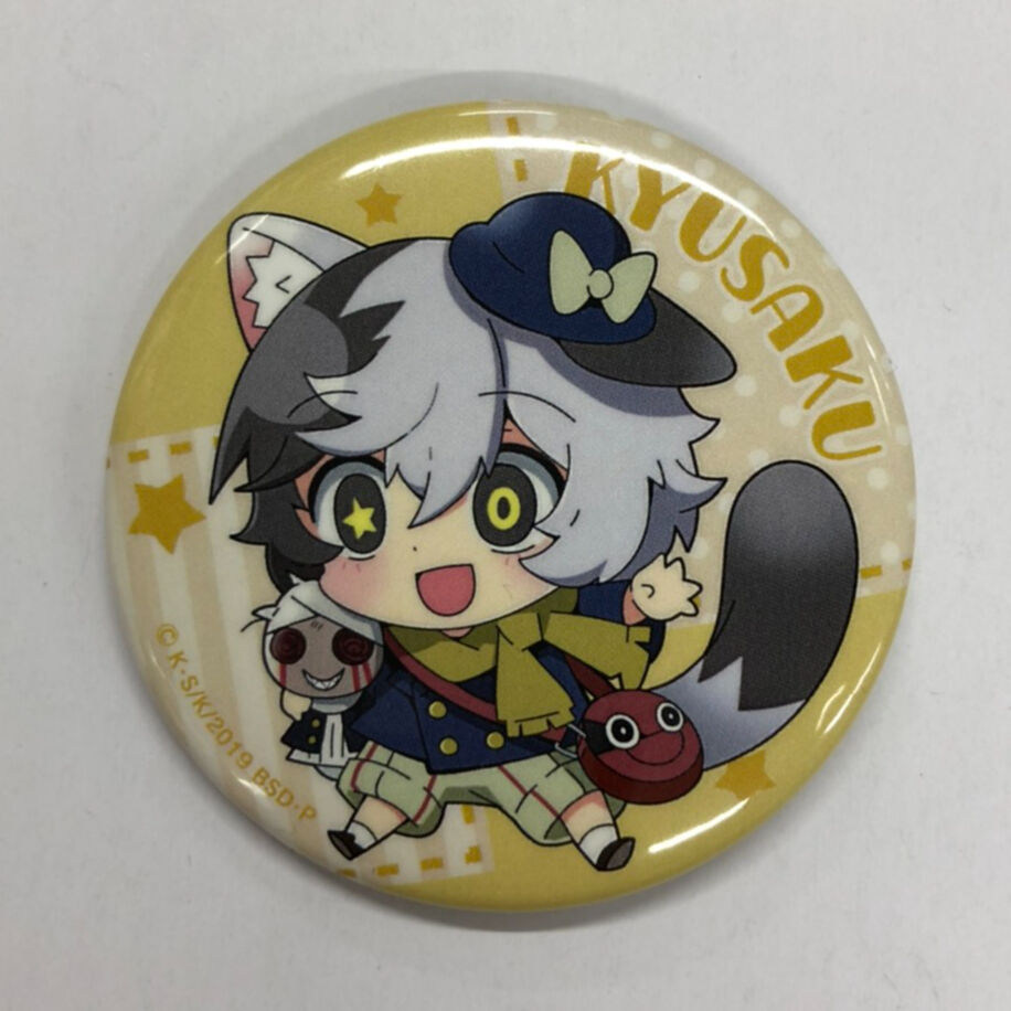 文豪ストレイドッグス 夢野久作 ももんが缶バッジ 第２弾 K Books 池袋 ２次元