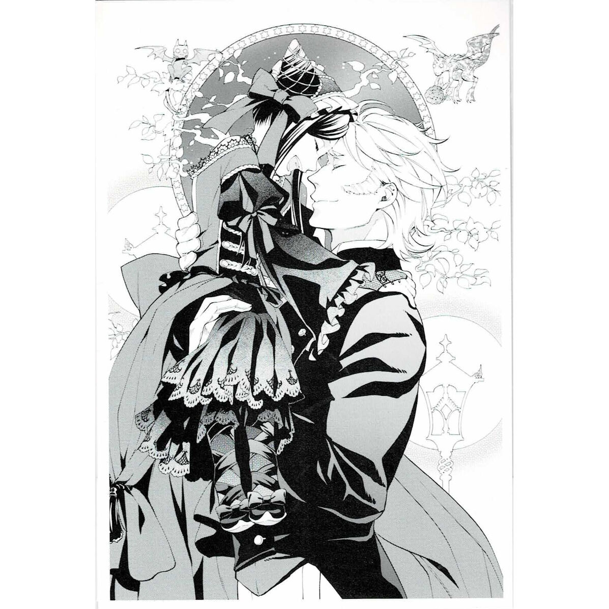 黒執事 サリヴァン ヴォルフラム トレーディングポストカード Rich Black