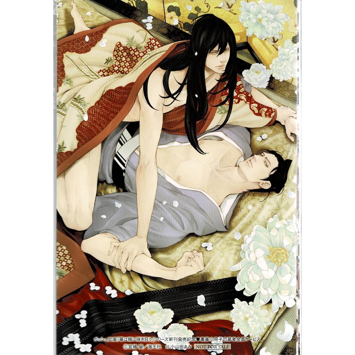 宮緒葵 Extra Edition 華は褥に咲き狂う シリーズ番外編小冊子 イラストカード