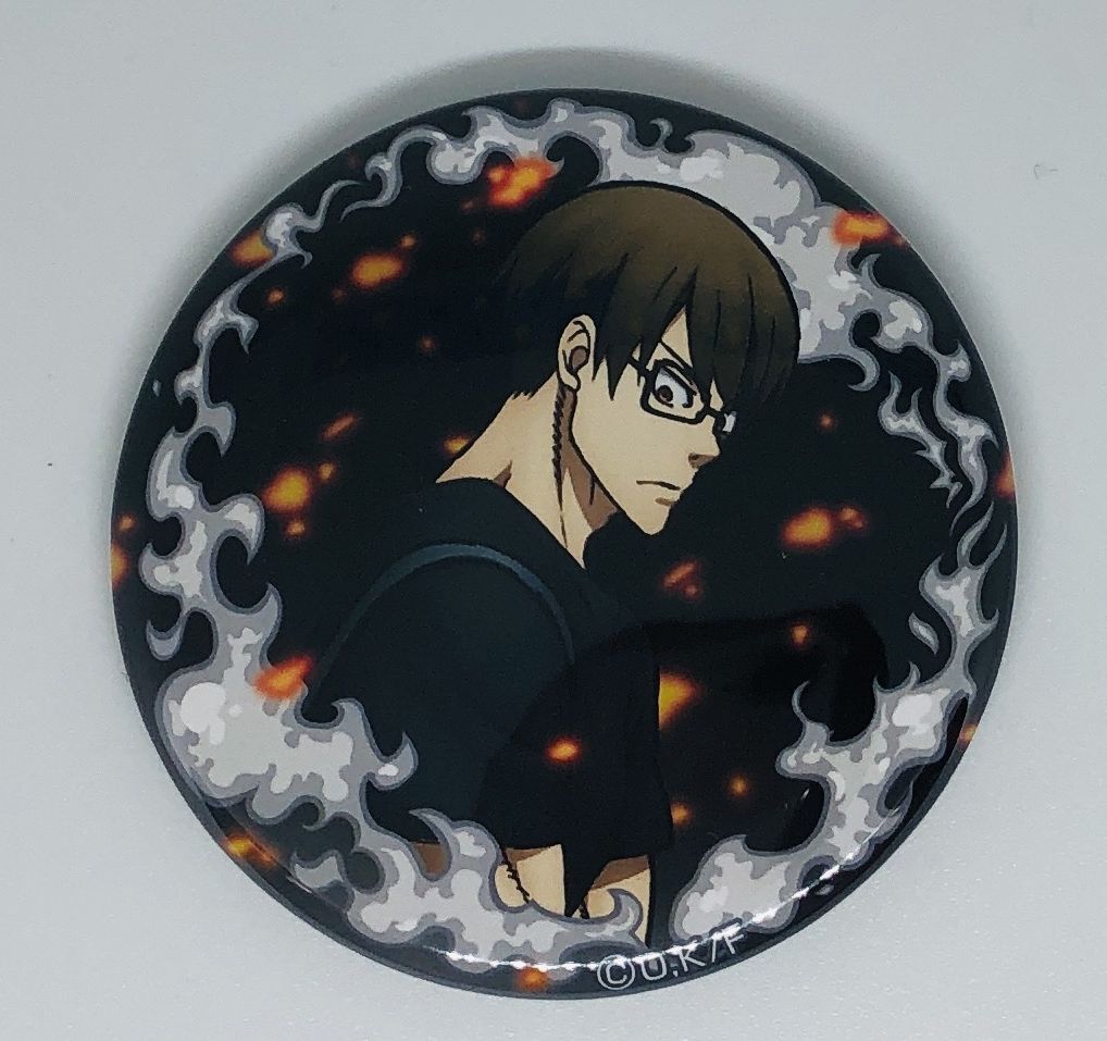 炎炎ノ消防隊 武久 火縄 缶バッジ 壱ノ章パッケージ絵 K Books 池袋 ２次元グッズ通販
