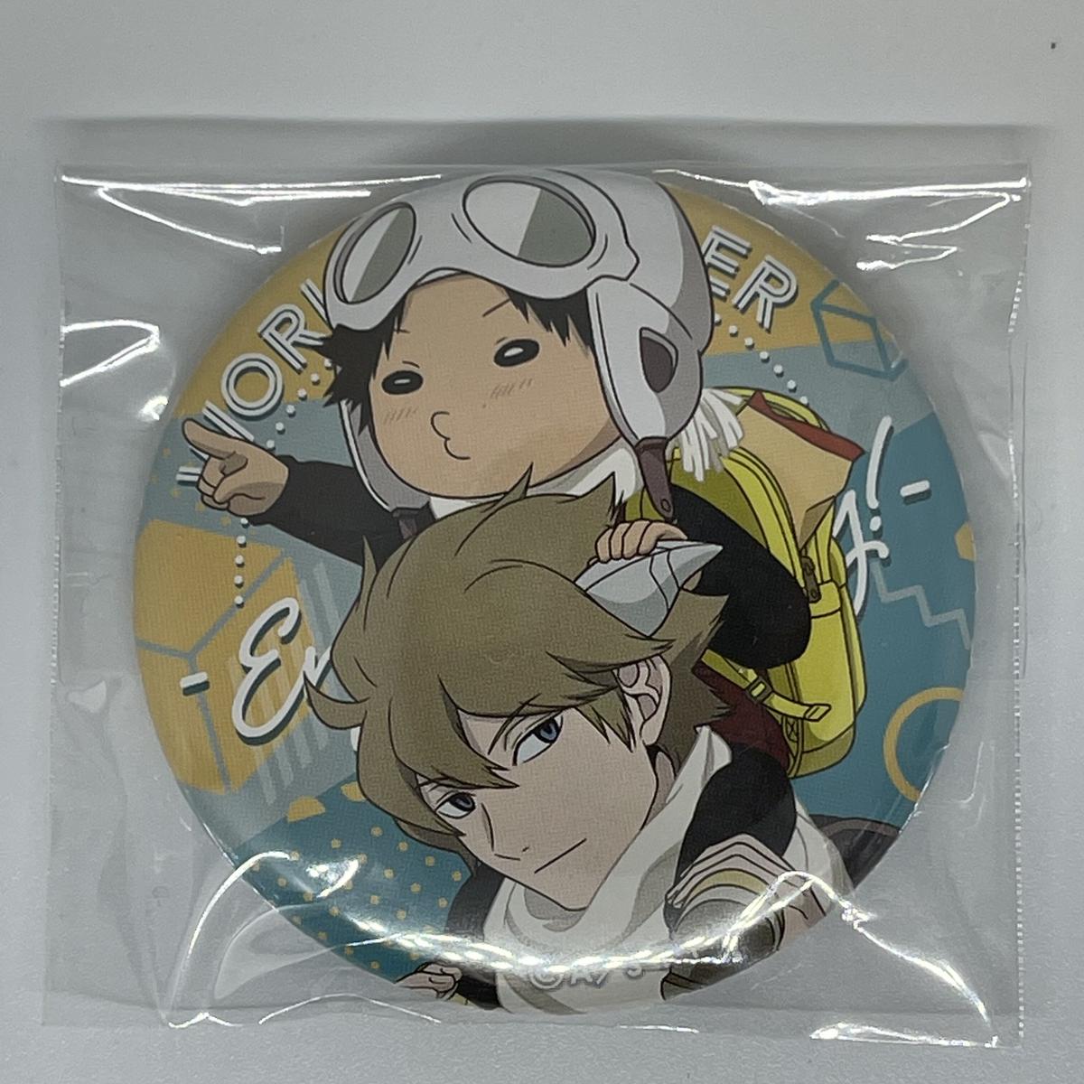 ワールドトリガー ヒュース 林藤 陽太郎 缶バッジ Enjoy Holiday K