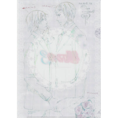 傷み有り 純情ロマンチカ クリアファイル 井坂龍一郎 朝比奈薫 Blグッズ K Bo