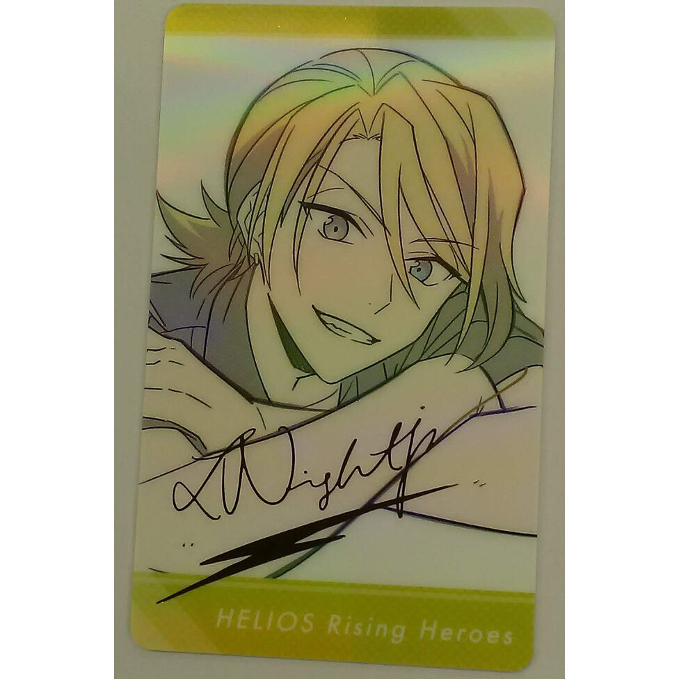 エリオスライジングヒーローズ レオナルド ライト Jr ラミカードコレクション 箔押し