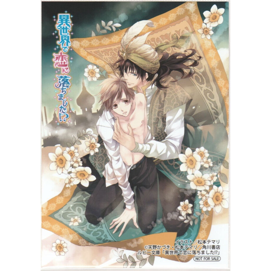 異世界で恋に落ちました 天野かづき 松本テマリ ブロマイド Blグッズ K Book