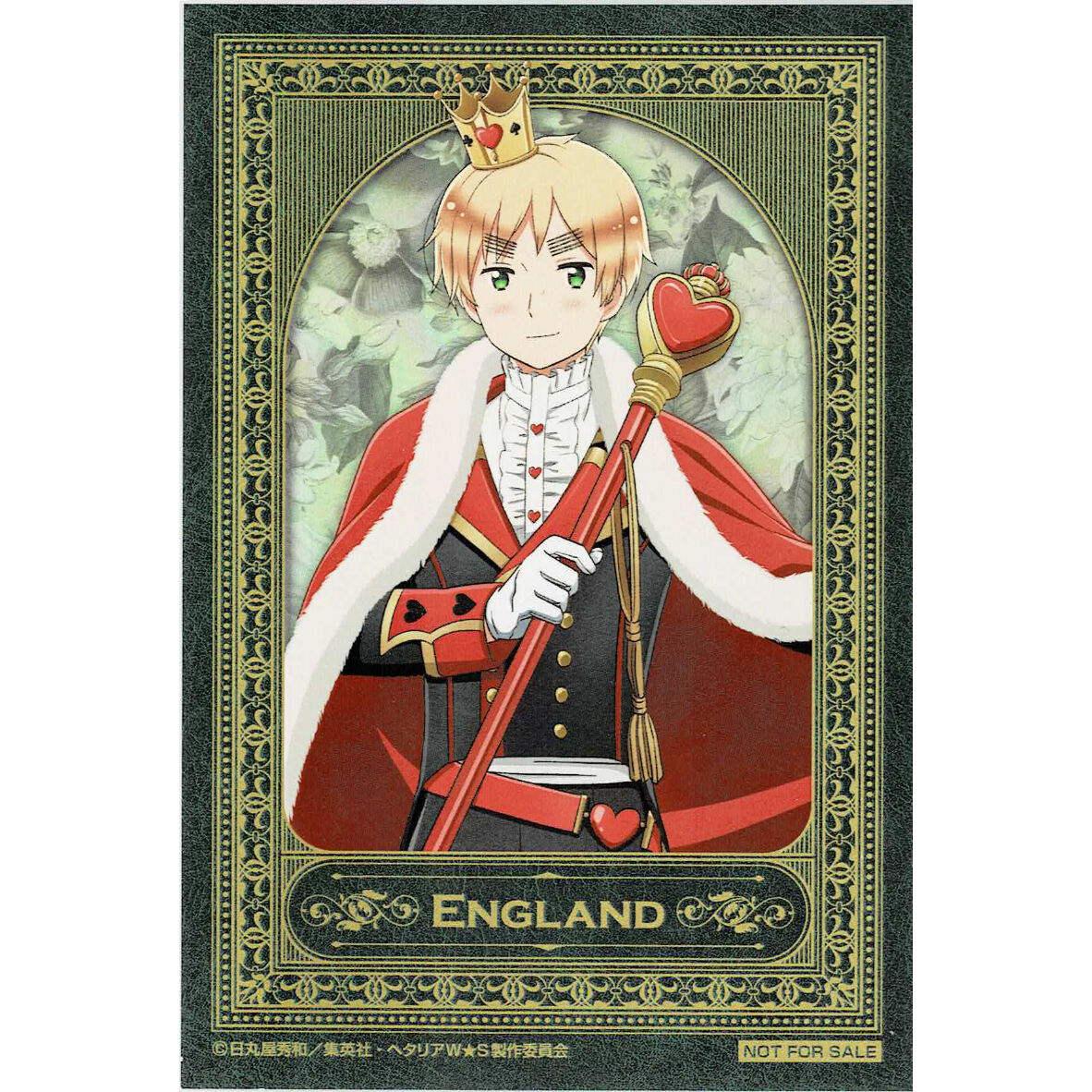 日丸屋秀和 ヘタリア World Stars イラストカード 不思議の国のアリス Ver