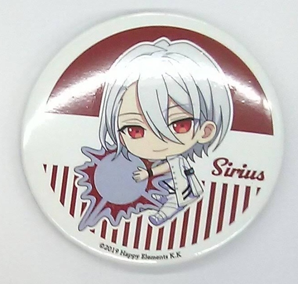 エリオスライジングヒーローズ シリウス缶バッジ 75 K Books 池袋 ２次元グッズ通販