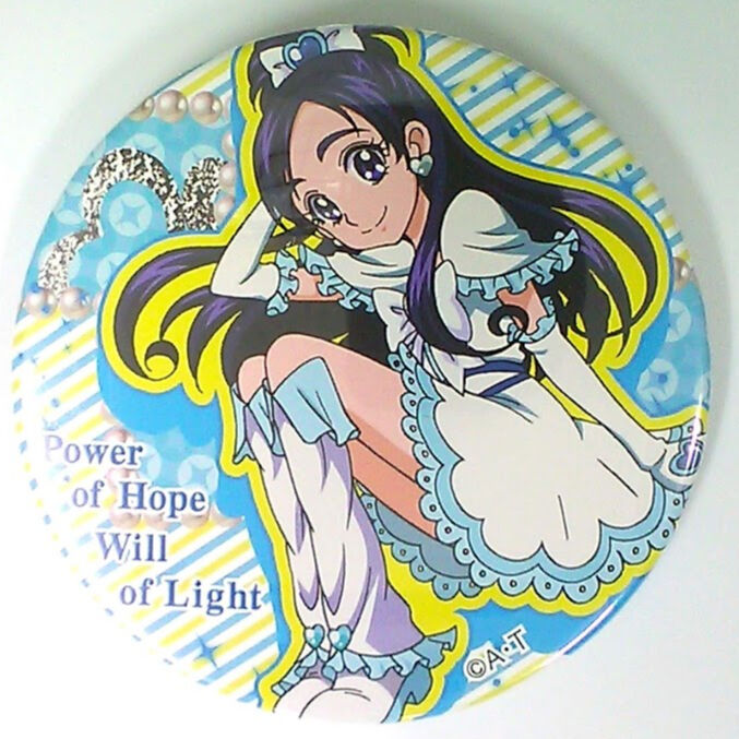 レオパードフラワーブラック ふたりはプリキュア キュアホワイト 缶