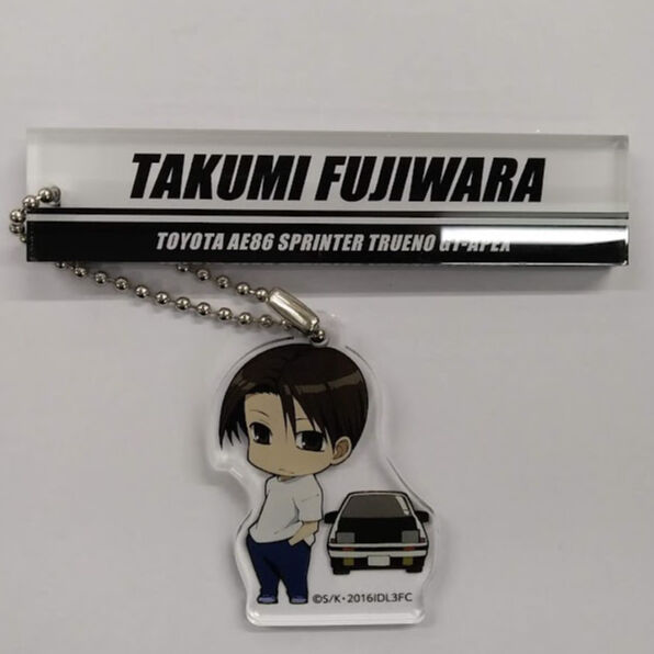 頭文字D 藤原拓海 トレーディングロッカーキーホルダー | K-BOOKS 池袋