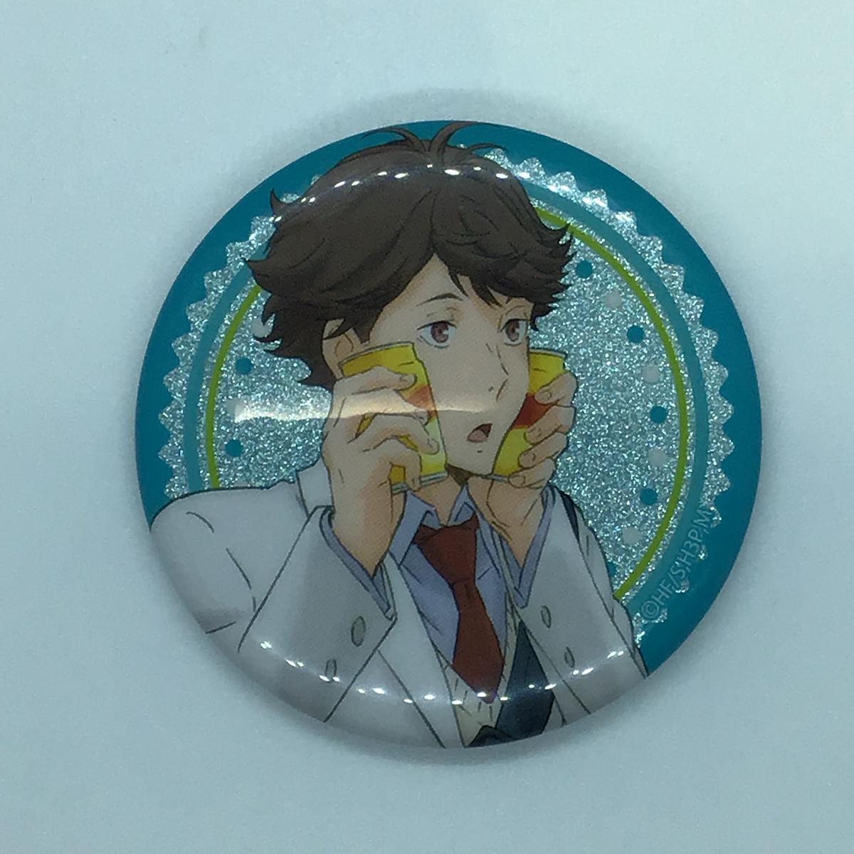 ハイキュー 及川 徹 缶バッジコレクション グリッター K Books 池袋 ２次元グ