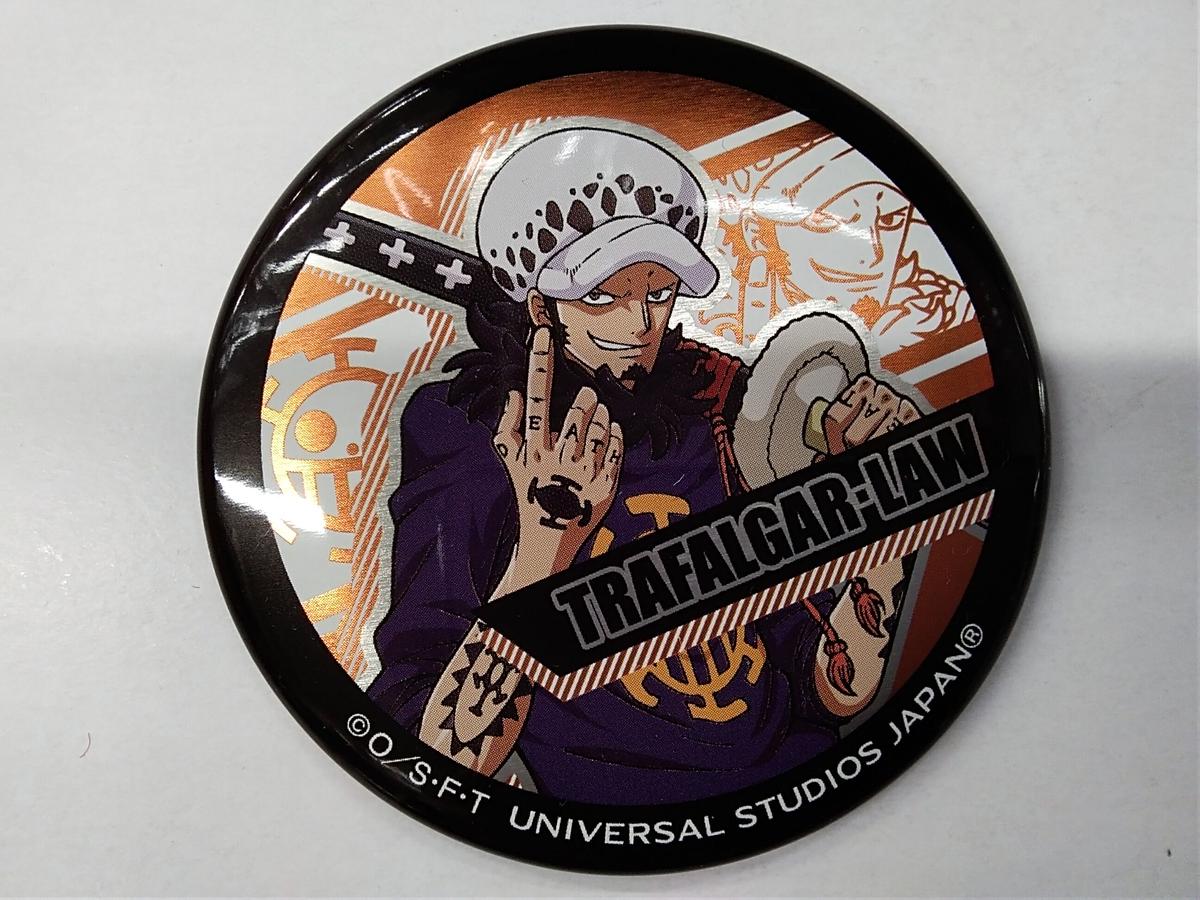 正規 ワンピース トラファルガー ロー 缶バッジ アクスタ Piece One キャラクターグッズ