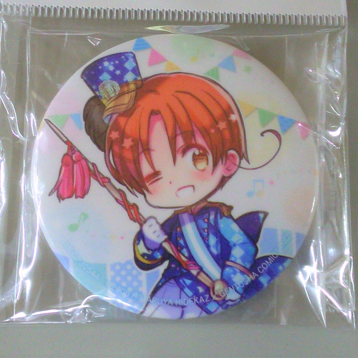 ヘタリアキャラクターソングcdthe Best アニメイト限定版 特典缶バッジ イタリア