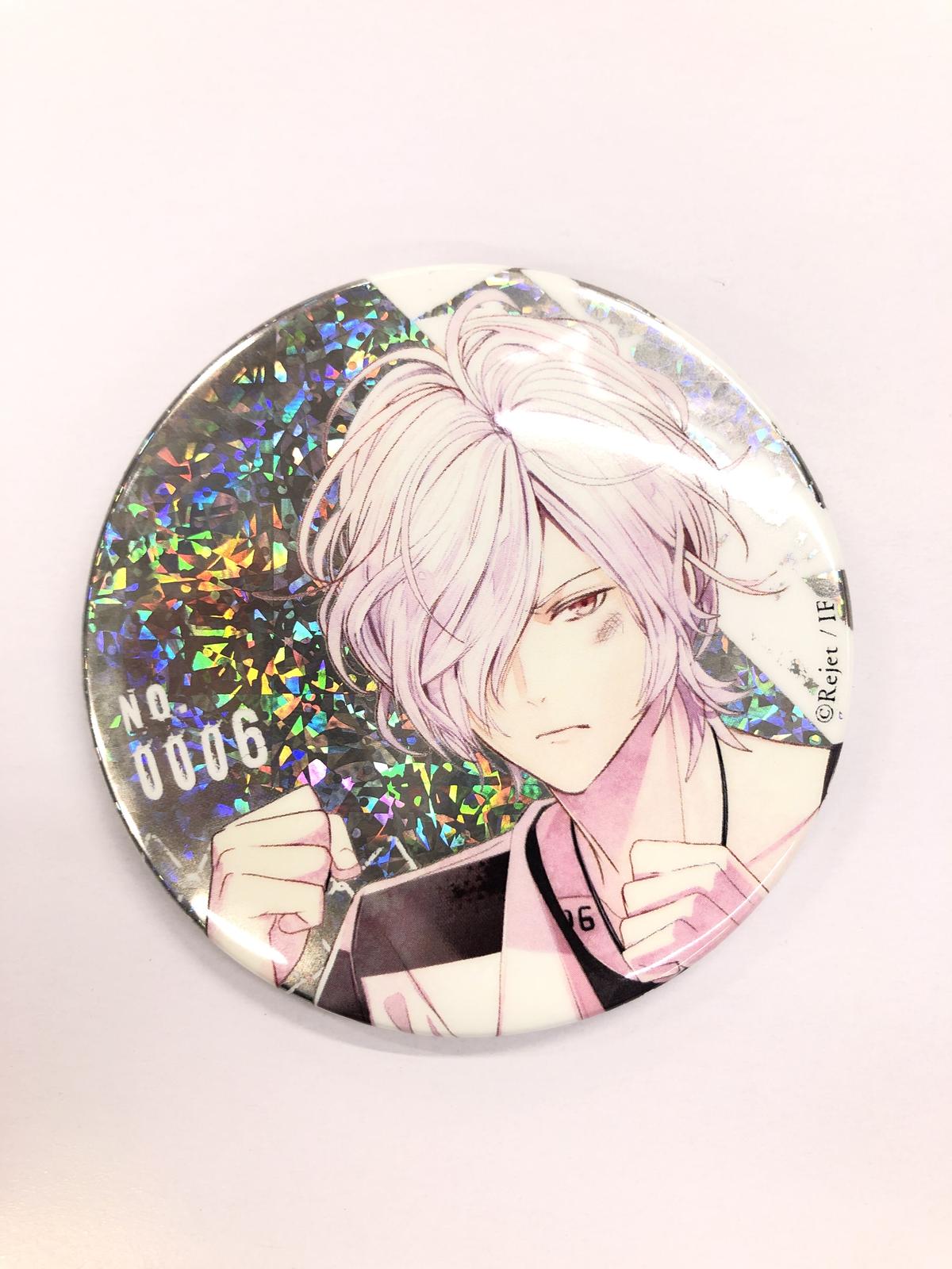 DIABOLIK LOVERS　ホロ缶バッジ 逆巻シュウ DIABOLIK LOVERS 水戸 限定 逆巻 シュウ 缶バッジ ホロ