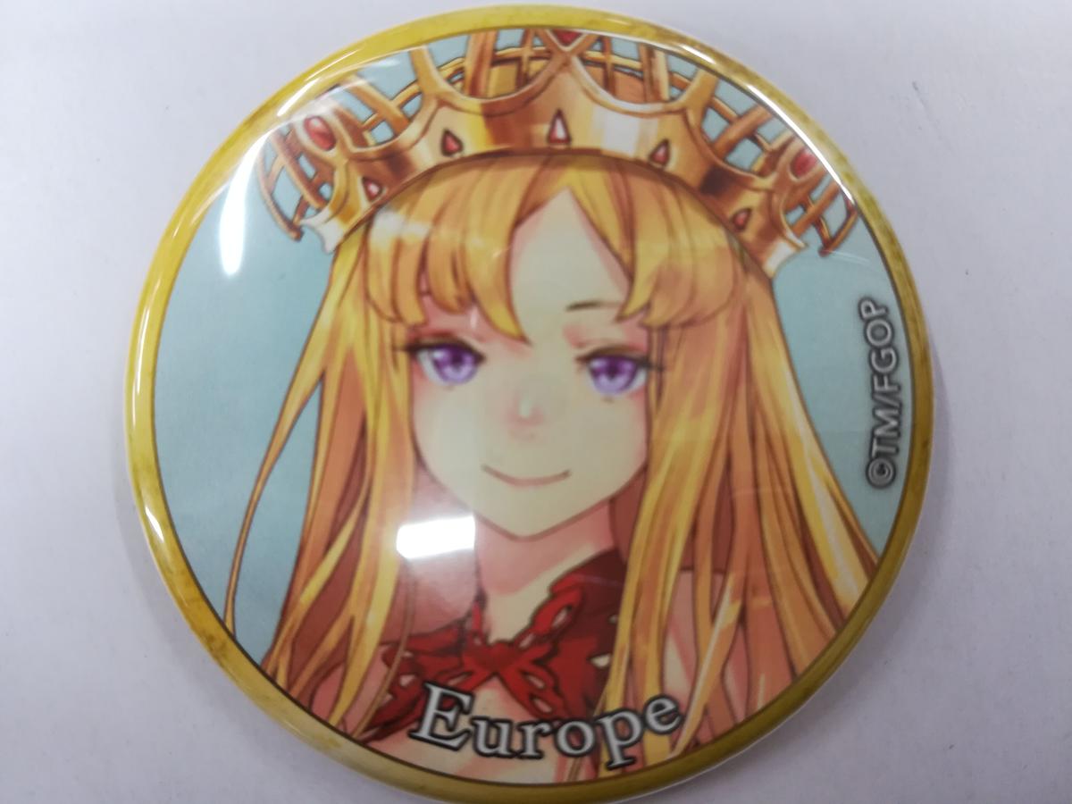 Fate Fgo エウロペ 缶バッジ 霊基召喚缶バッジ K Books 池袋 ２次元グッズ通販