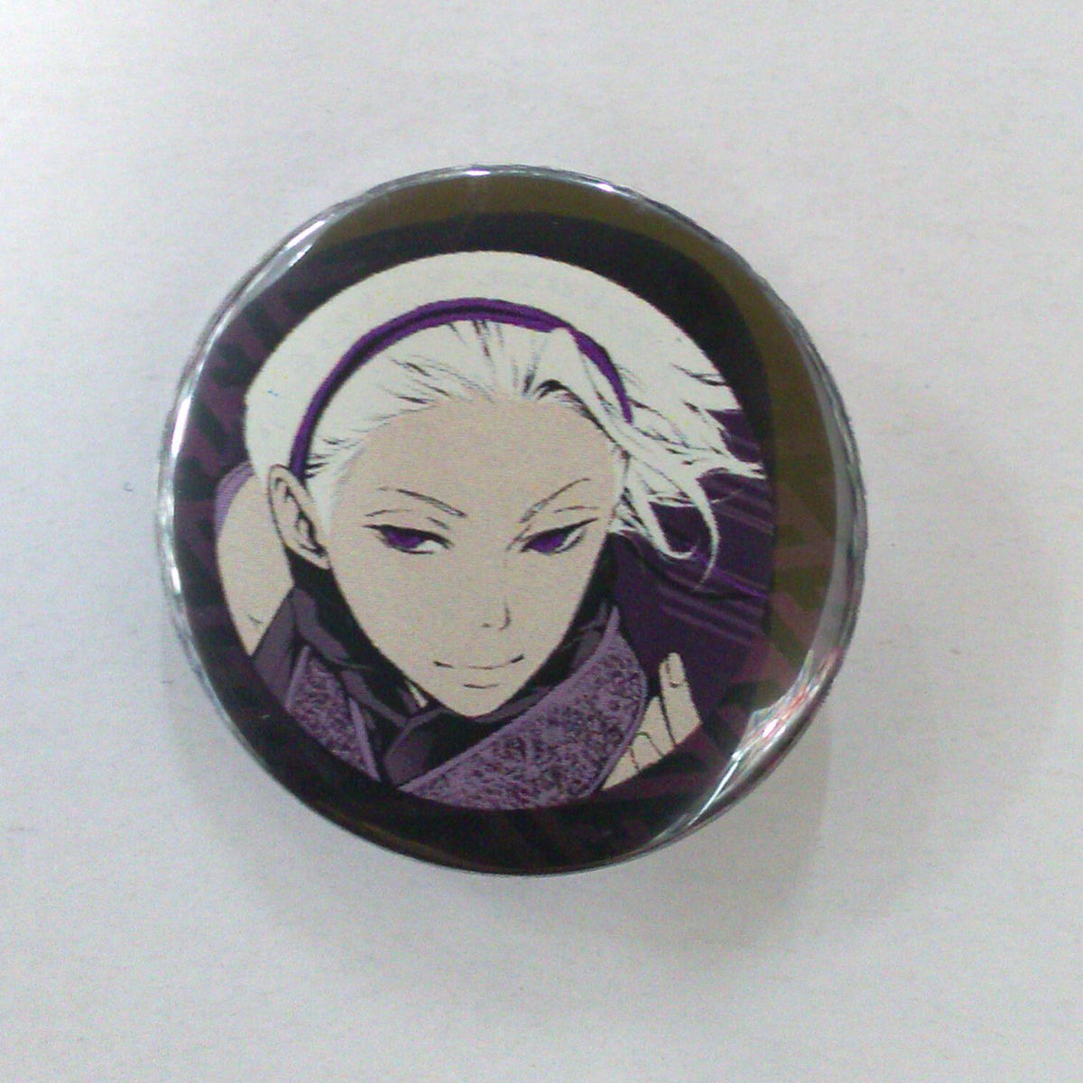 裏面黒ずみ有り 曇天に笑う 金城白子缶バッジ K Books 池袋 ２次元グッズ通販