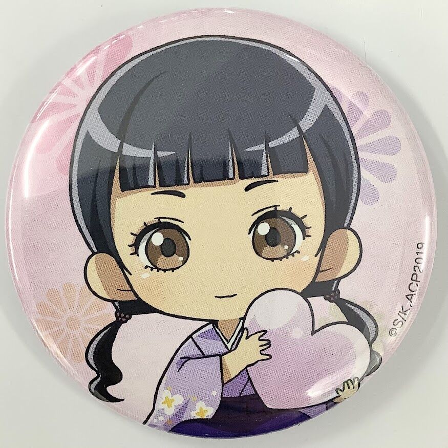 末次由紀 ちはやふる プリンセスカフェ 缶バッジ 花野菫 K Books 池袋 ２次元グ