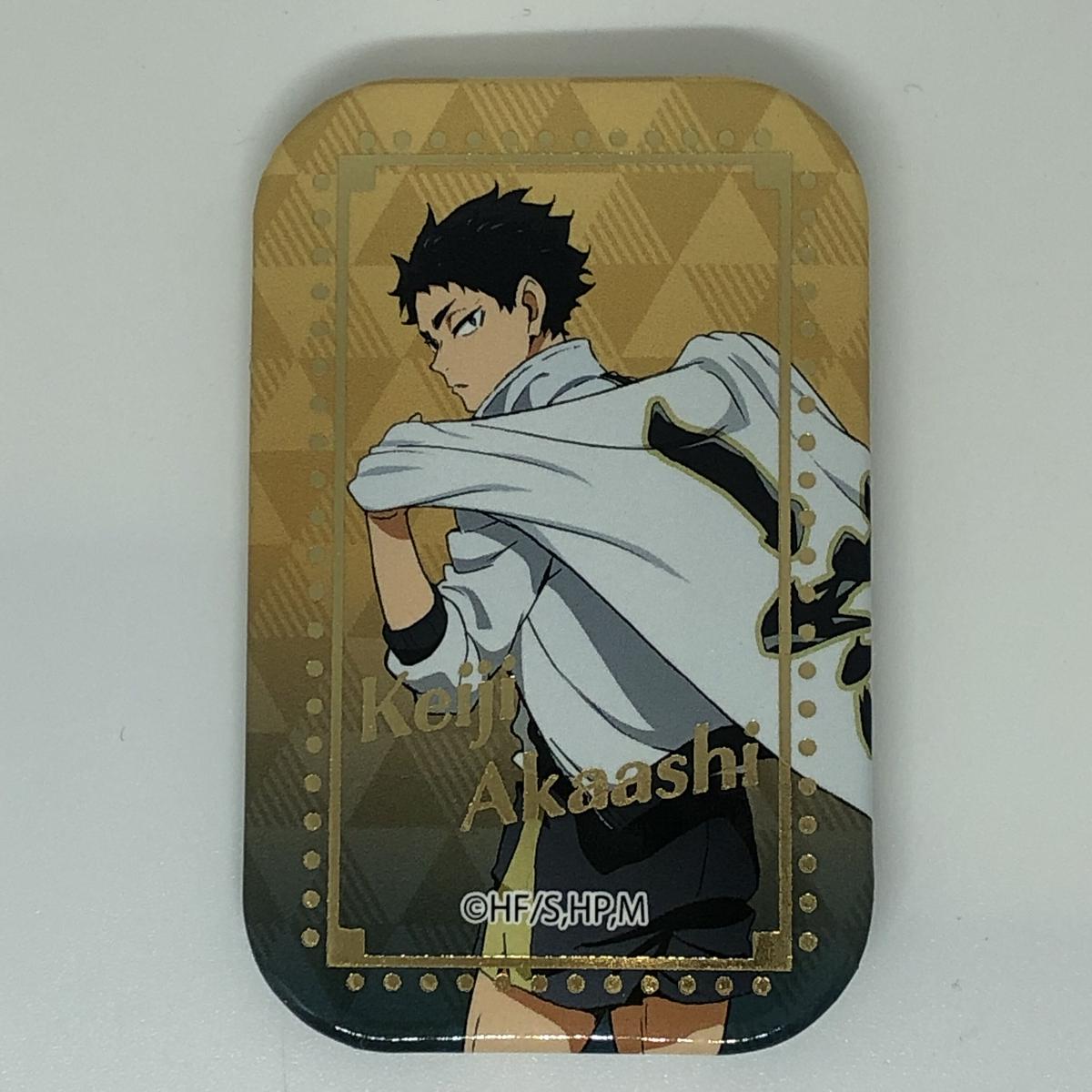 ハイキュー 缶バッジ スクエア セブンネット 赤葦京治