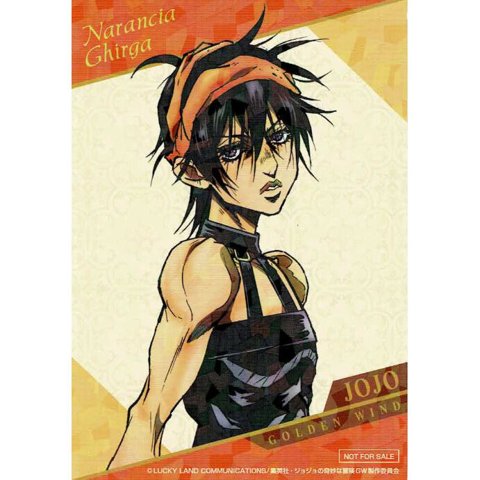 注目ブランド ジョジョの奇妙な冒険 ナランチャ カード のみ トレカ