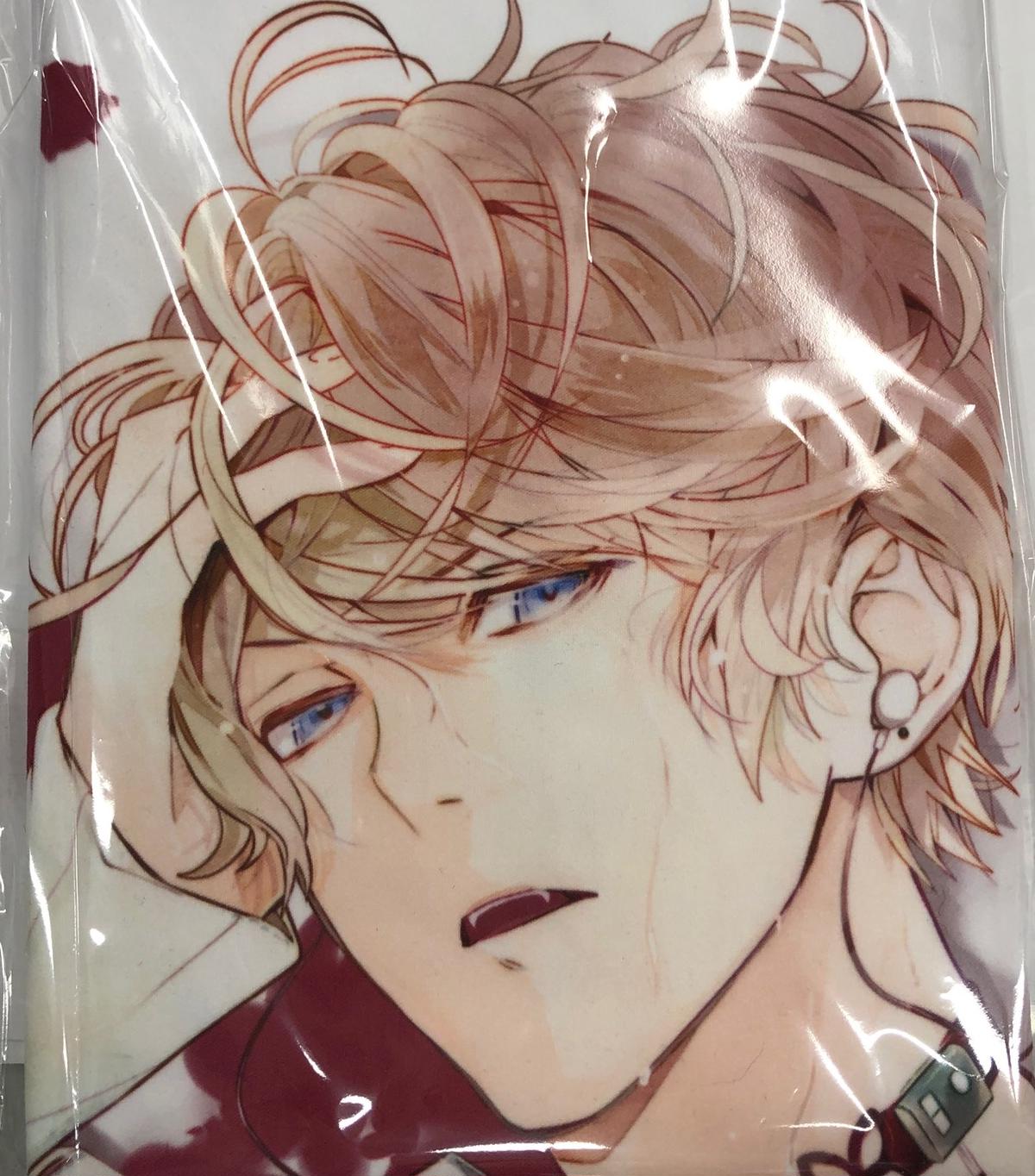 開封品 ヨゴレ色移り有り Diabolik Lovers 逆巻シュウ 吸愛マイクロファイバー