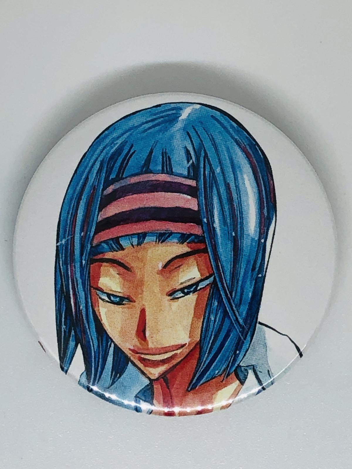 即購入オッケー】弱虫ペダル 岸神小鞠 スクエア缶バッジ