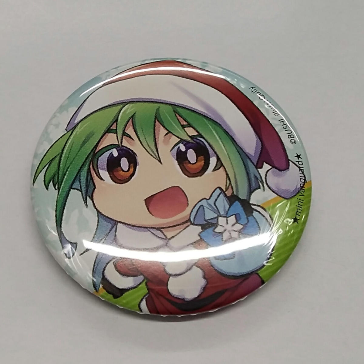 キズあり ヴァンガード みにヴぁん缶バッジ サンタ 安城トコハ