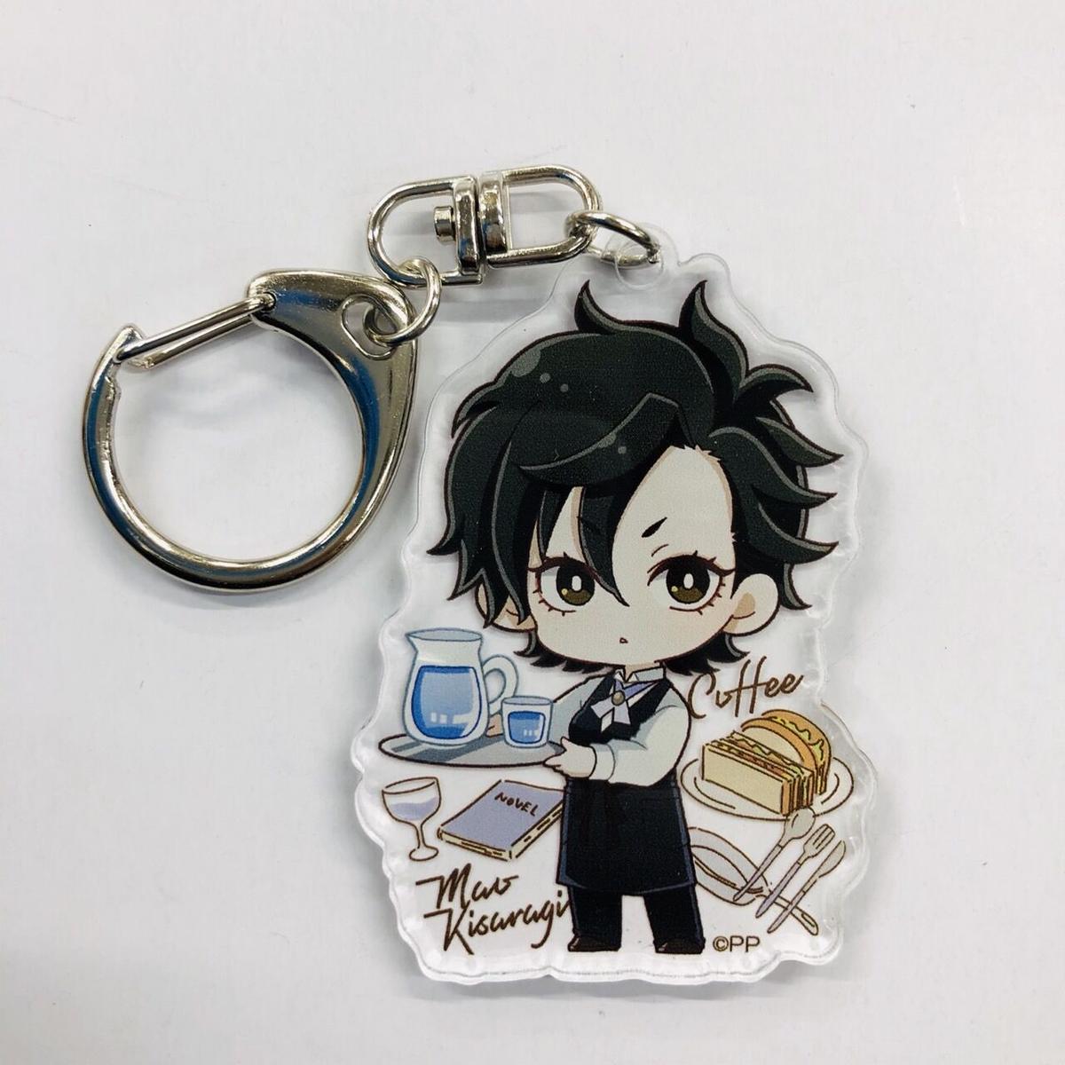 Psycho Pass サイコパス 3 如月真緒 プリンセスカフェ ミニキャラキーホルダー ア Psycho Pass サイコパス 3 如月真緒 プリンセスカフェ ミニキャラキーホルダー ア