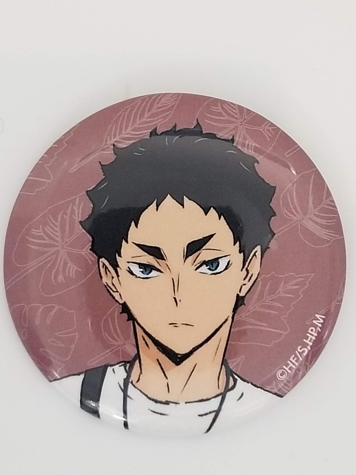 ハイキュー 赤葦 京治 描き下ろしイラスト レジャーver トレーディング缶バッジ