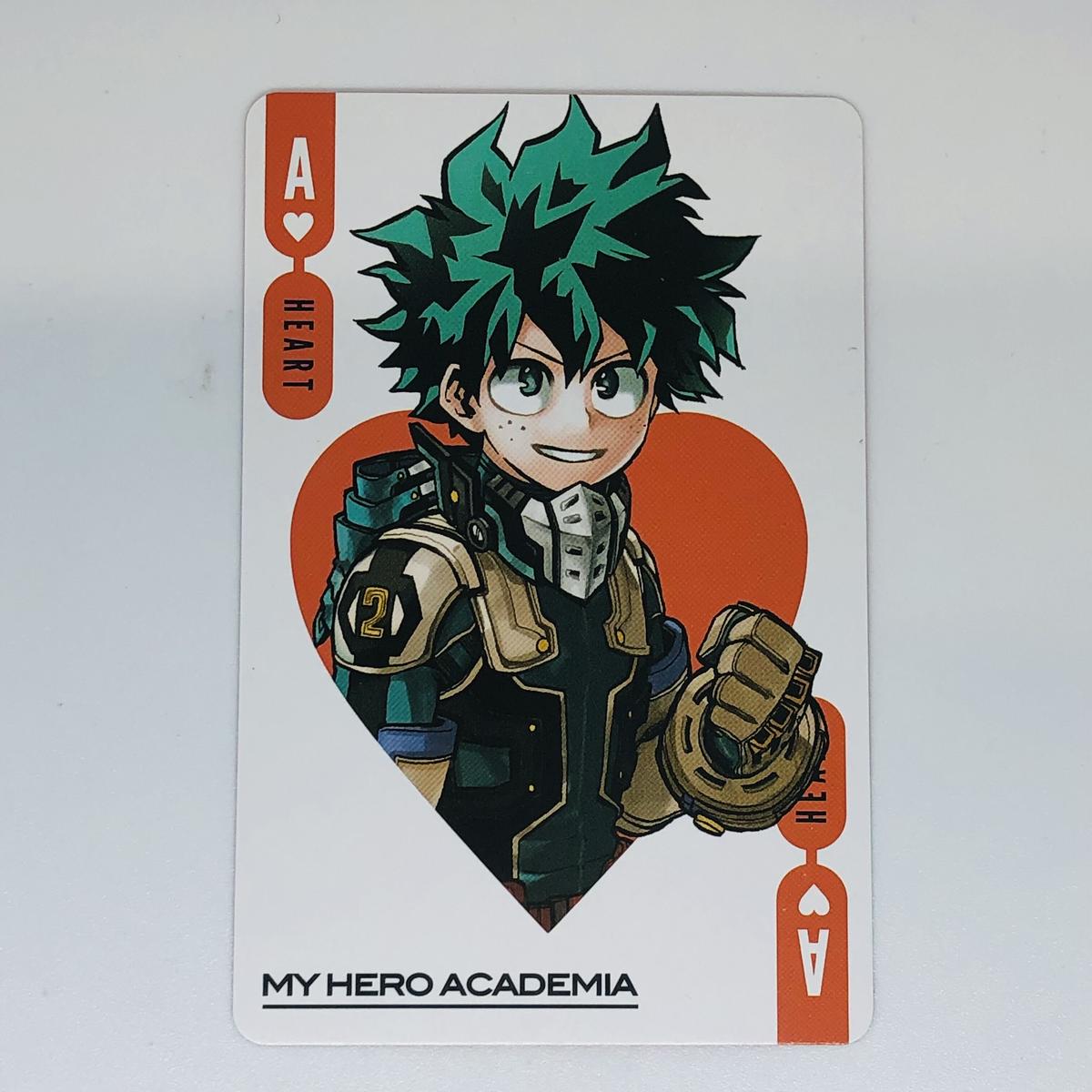 僕のヒーローアカデミア ヒロアカ 緑谷出久 緑谷 トランプ 原作