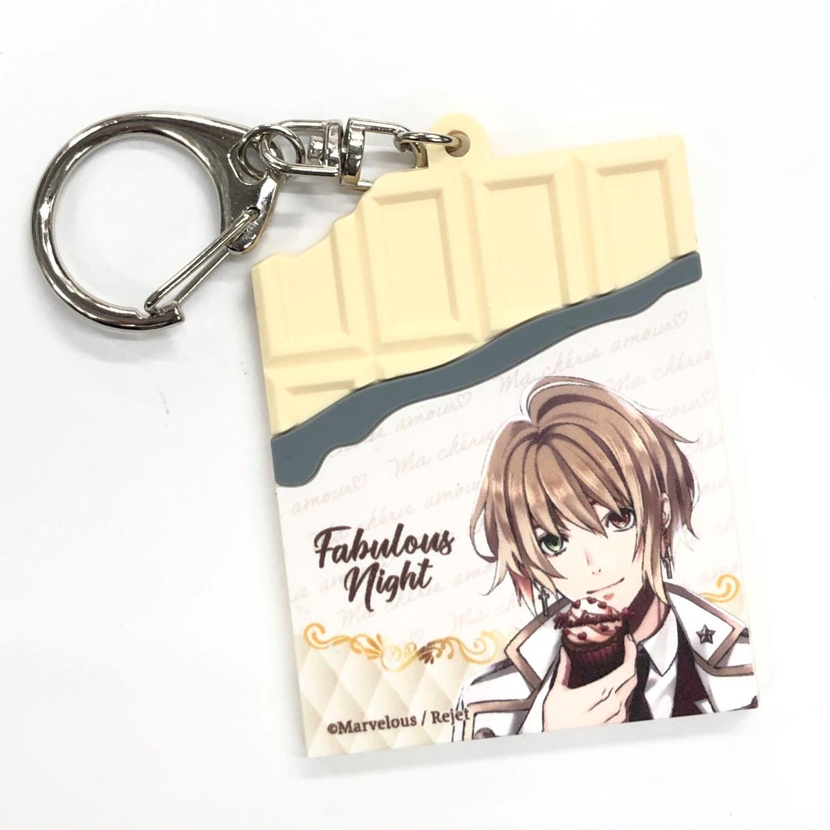 ファビュラスナイト 神水鶴久遠 ラバーキーホルダー K Books 池袋 ２次元グッズ通販