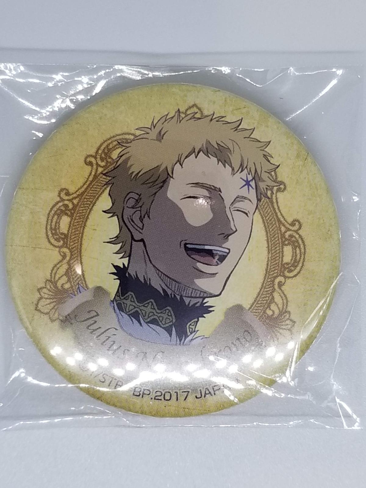 ブラッククローバー ユリウス ノヴァクロノ F賞 缶バッジ K Books 池袋 ２次元グ