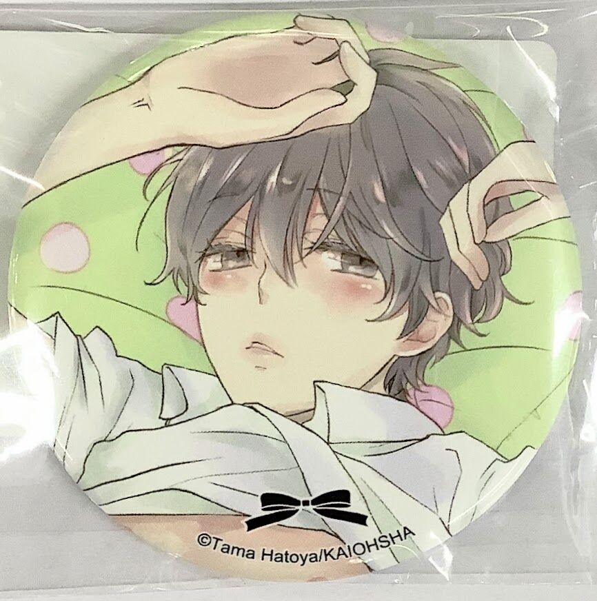 鳩屋タマ『両手に花じゃダメですか？』 DMMスクラッチ 缶バッジ【BL