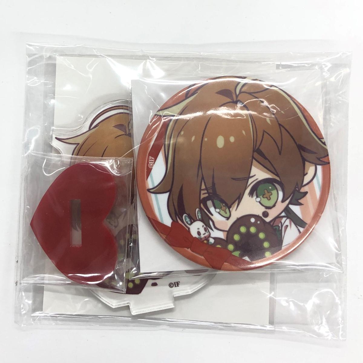 オランピアソワレ 時貞 アクリルスタンド 缶バッジ - メルカリ