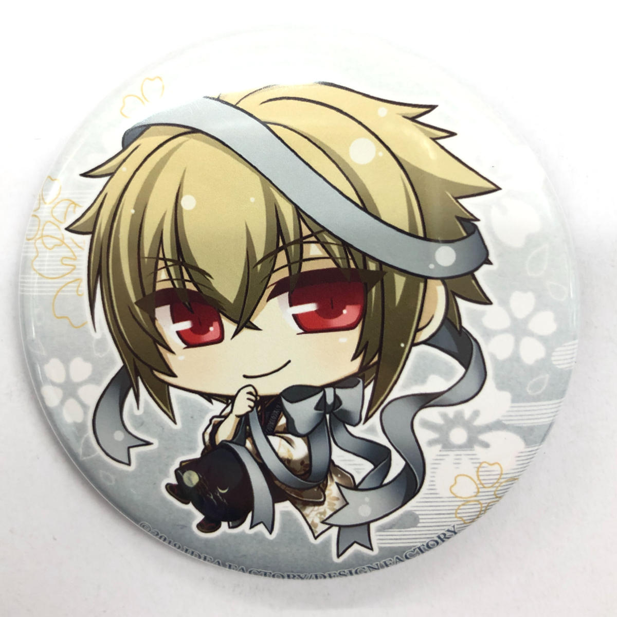 薄桜鬼 スクエア 缶バッジ 風間 斎藤 沖田 薄 桜 鬼 沖田