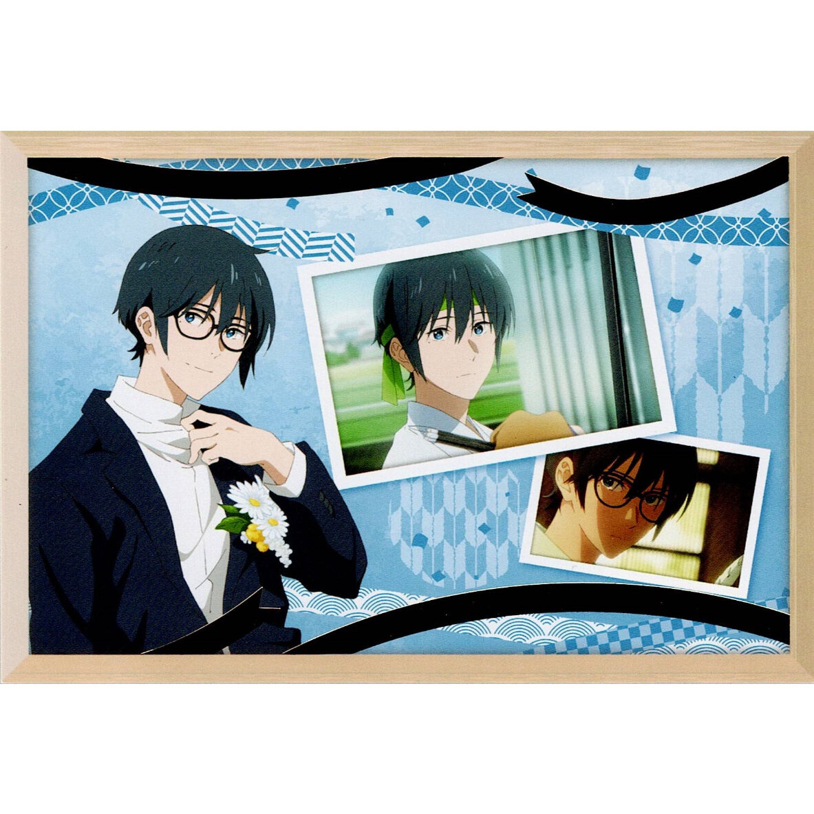 ツルネ カラオケの鉄人 カラ鉄 色紙 浴衣 竹早静弥