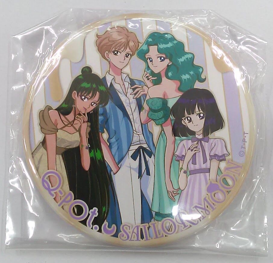 武内直子 美少女戦士セーラームーン 外部太陽系戦士 缶バッジ K Books 池袋 ２次元