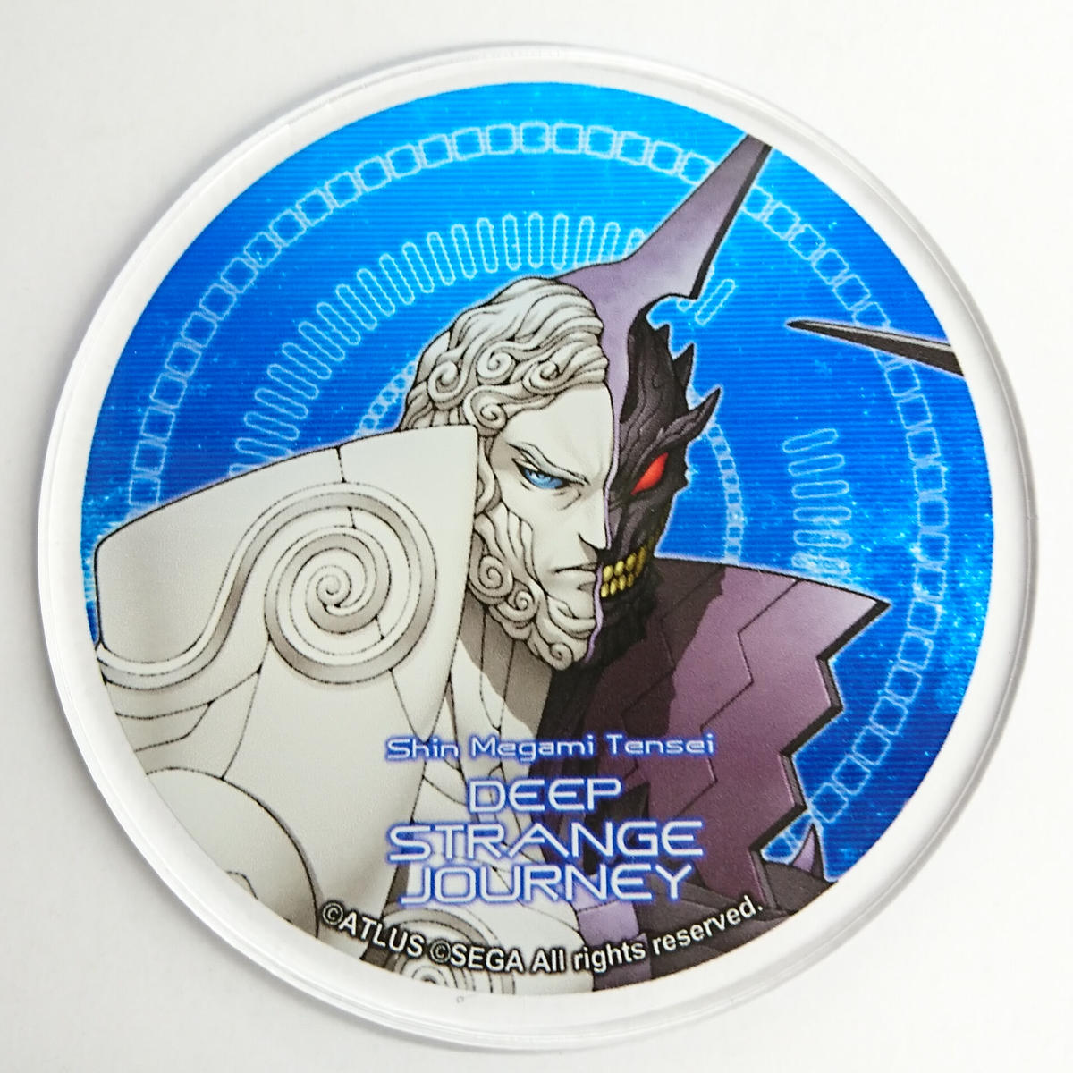 真女神転生 真女神転生 Deep Strange Journey アクリルコースター ゼウス 真女神転生 真女神転生 Deep Strange Journey アクリルコースター ゼウス