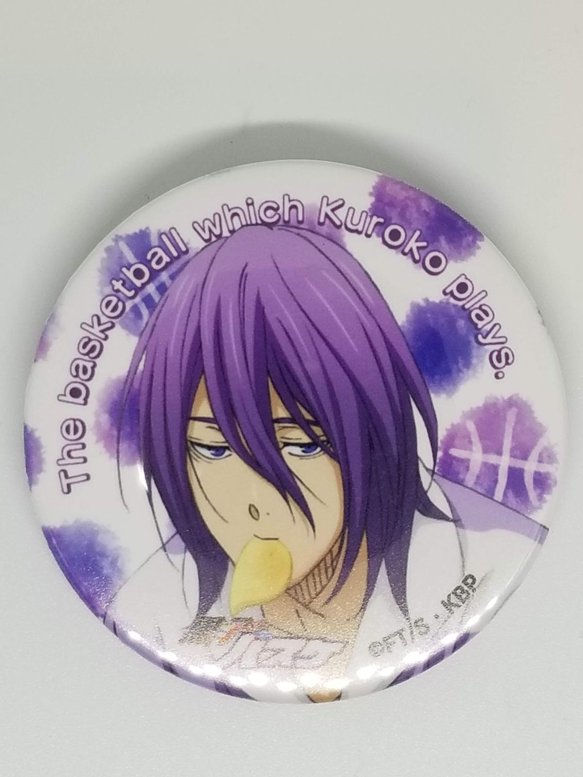 黒子のバスケ紫原 敦 クランチチョコ 缶バッジ K Books 池袋 ２次元グッズ通販