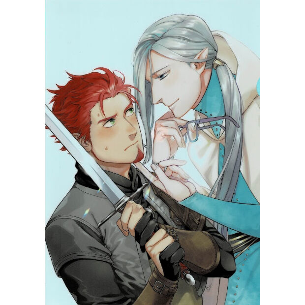 傷み有り せいか 純潔 騎士のグランツライゼ Bloom展 クリアファイル Bl