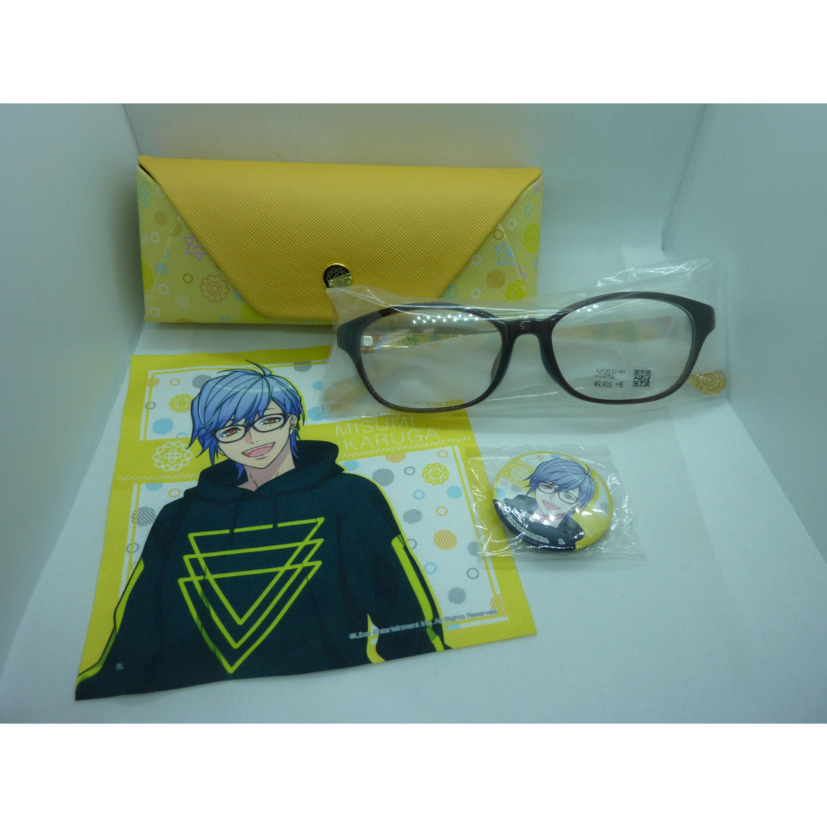 A3 斑鳩三角 A3 エースリー Bandai Jinsコラボレーションメガネ K B