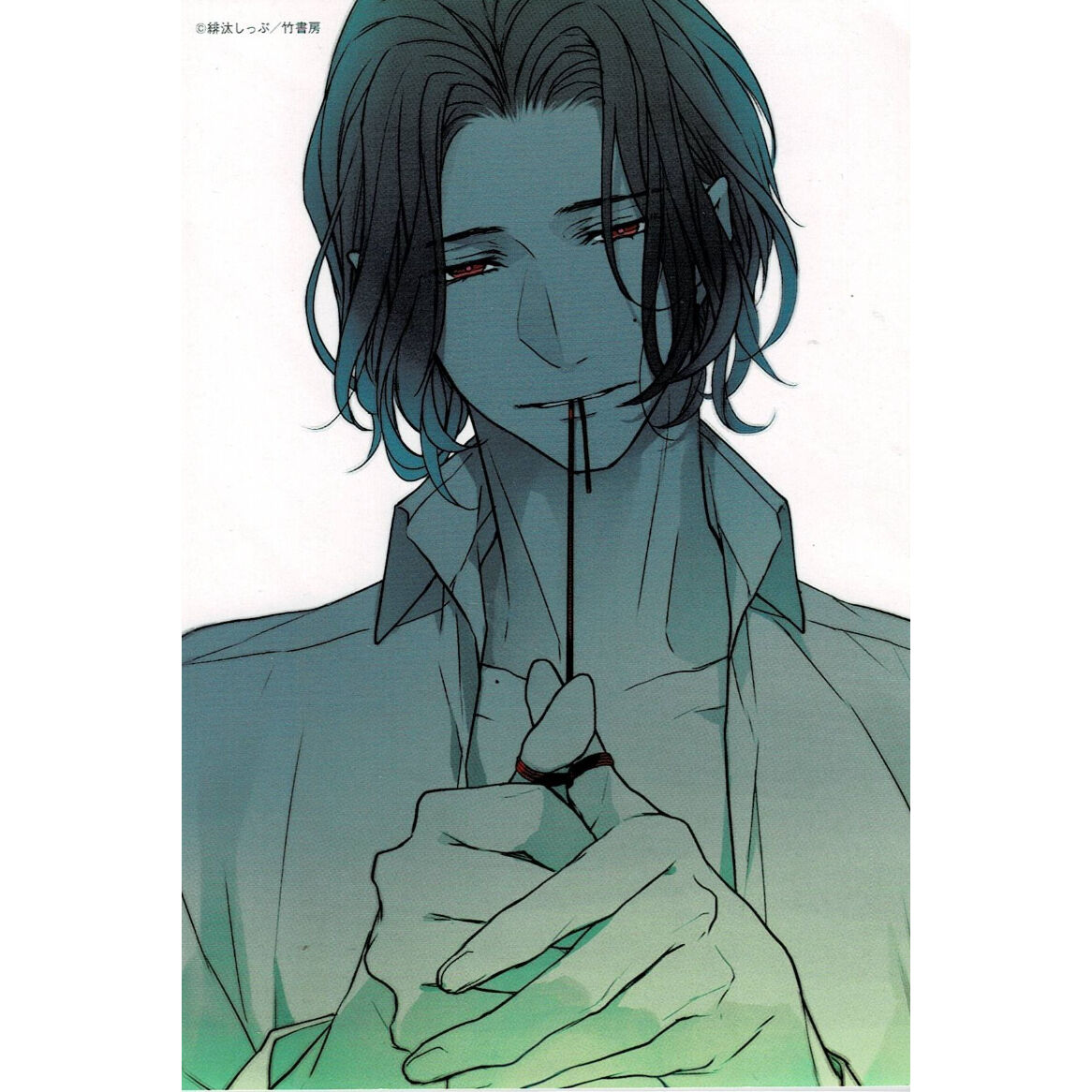 緋汰しっぷ ラベルド タイトロープ ノット ポストカード Blグッズ K Boo