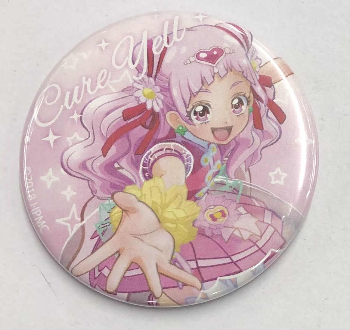 HUGっとプリキュア キュアエール TSUTAYA 特典 缶バッジ
