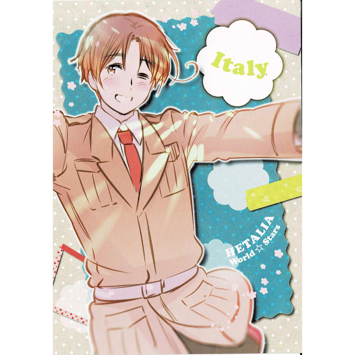 日丸屋秀和 ヘタリア 総理倶楽部 ポストカード 4枚 セット K Books 池袋