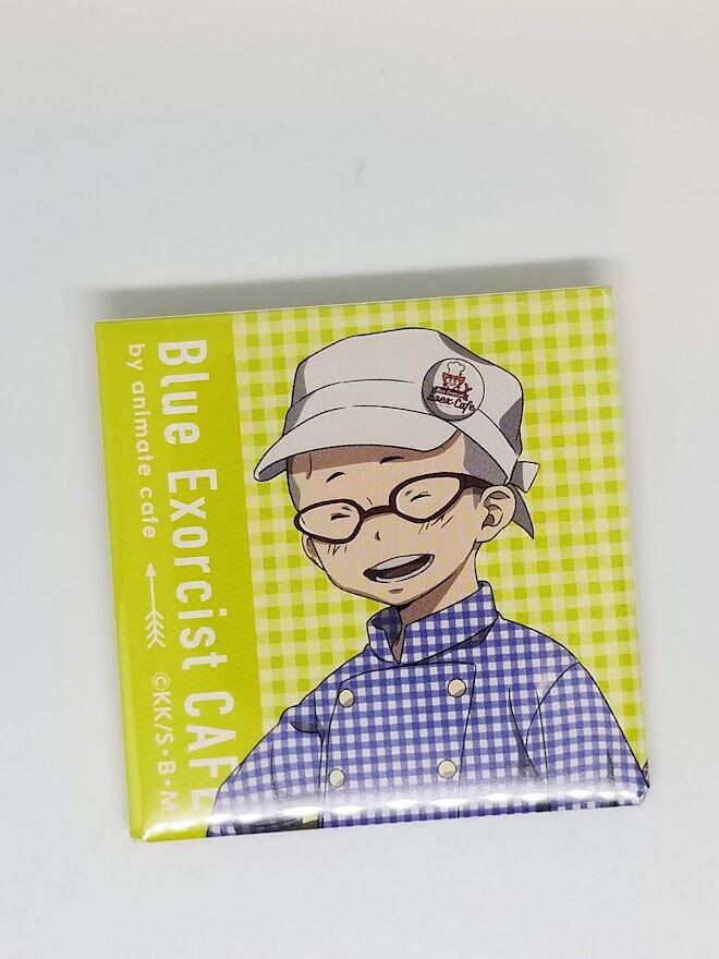 青の祓魔師 三輪子猫丸 トレーディングスクエア缶バッジ K Books 池袋 ２次元グッズ通販