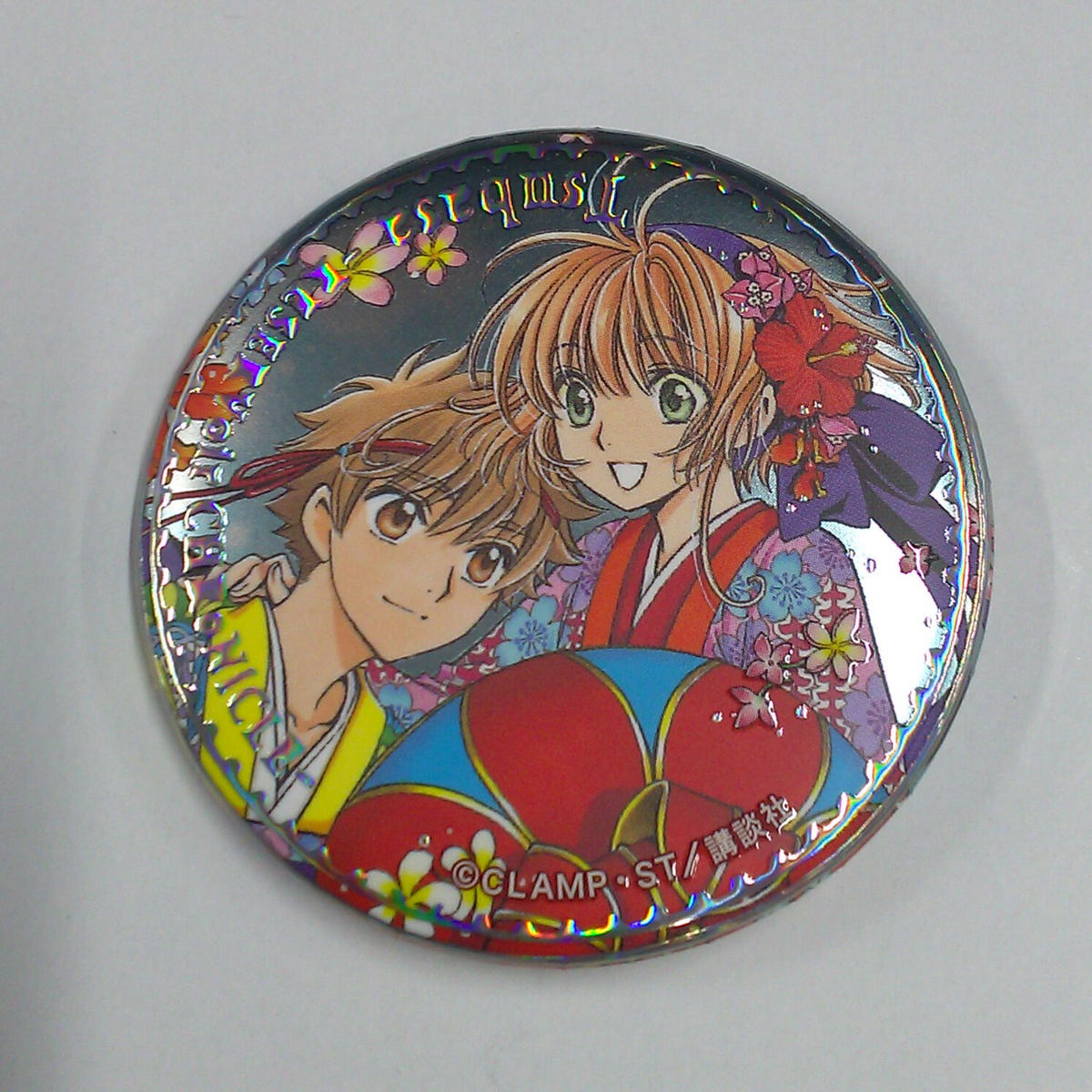 CLAMP 四月一日 缶バッジ トレーディングプレミアムジュエリー缶バッジ xxxHOLiC 四月一日君尋 CLAMP30周年 トレーディングプレミアム