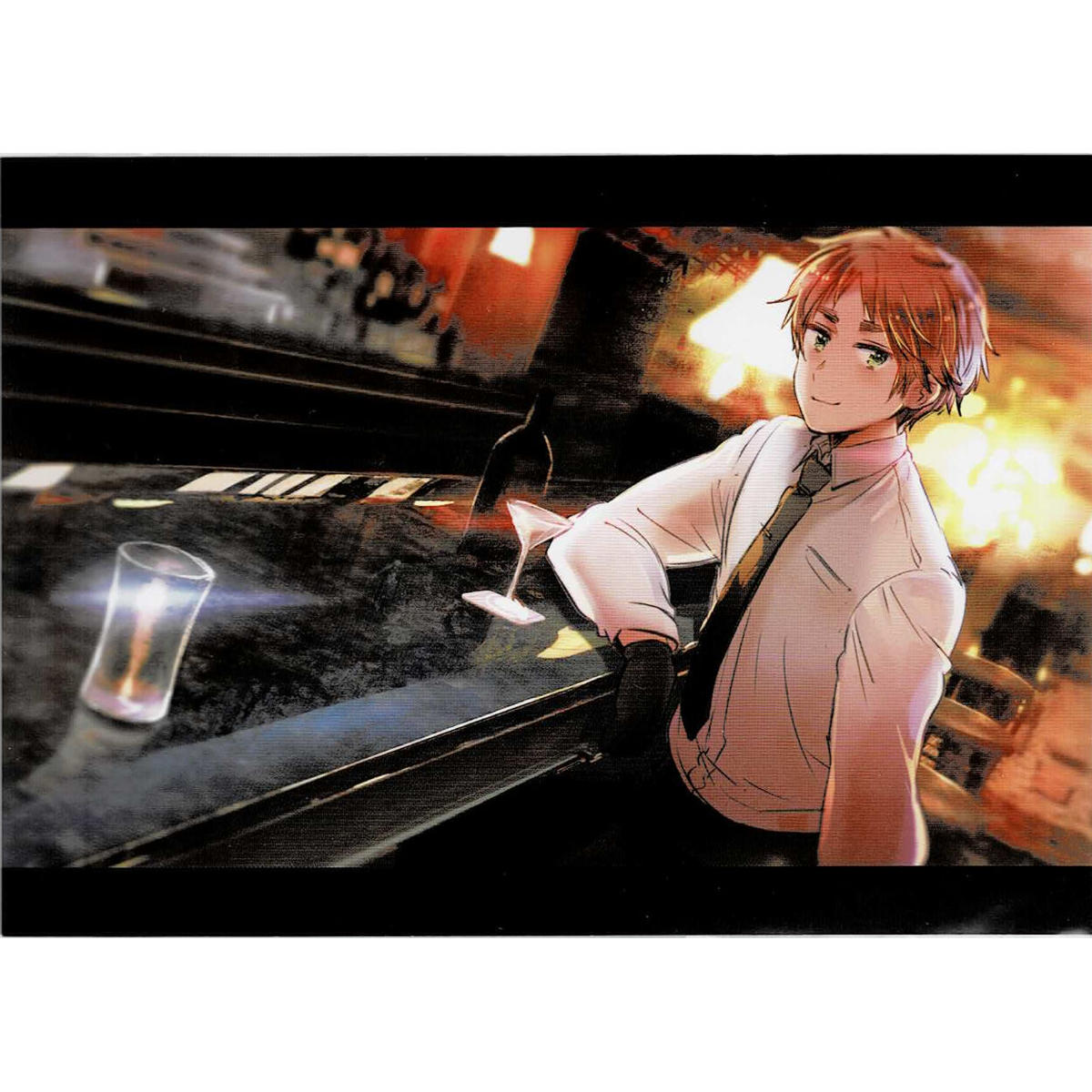 日丸屋秀和 ヘタリア 総理倶楽部 ポストカード 4枚 セット K Books 池袋