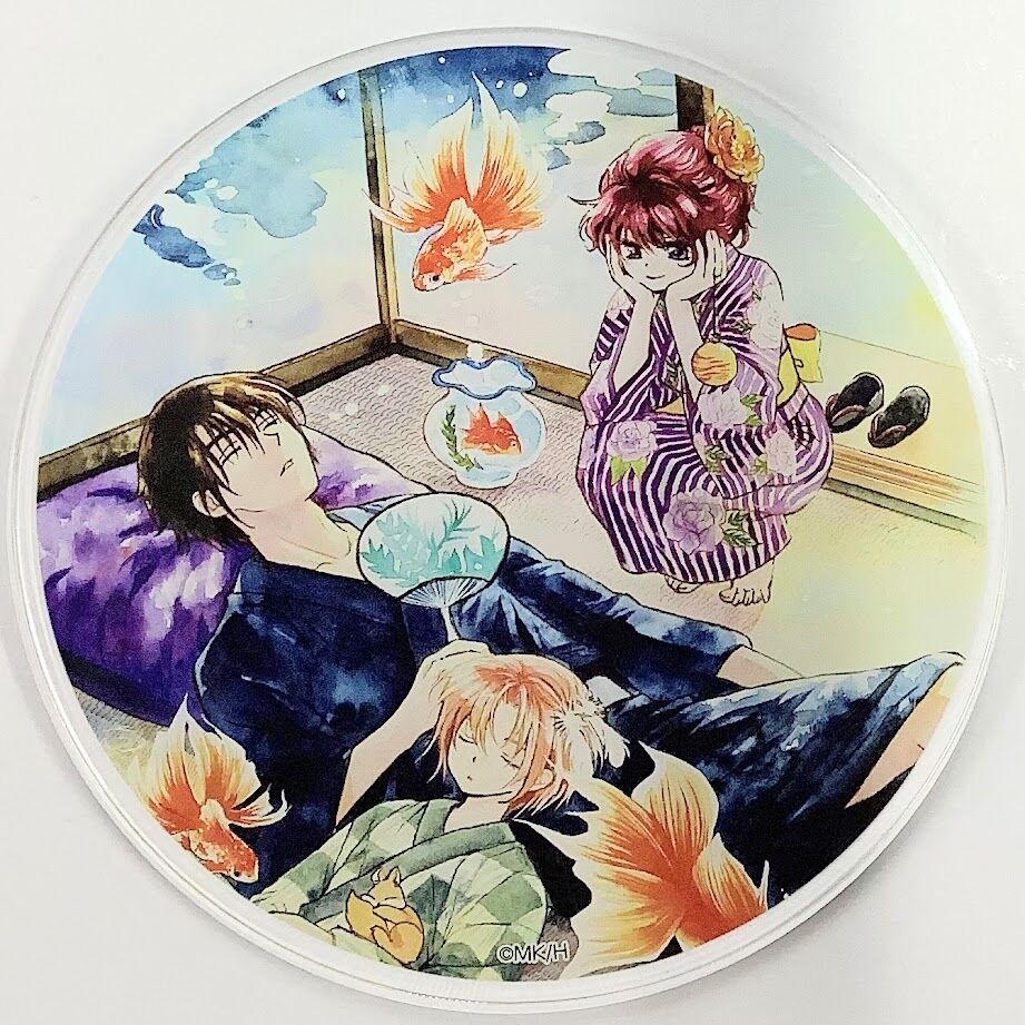 草凪みずほ『暁のヨナ』 コラボカフェ アクリルコースター ヨナ ハク