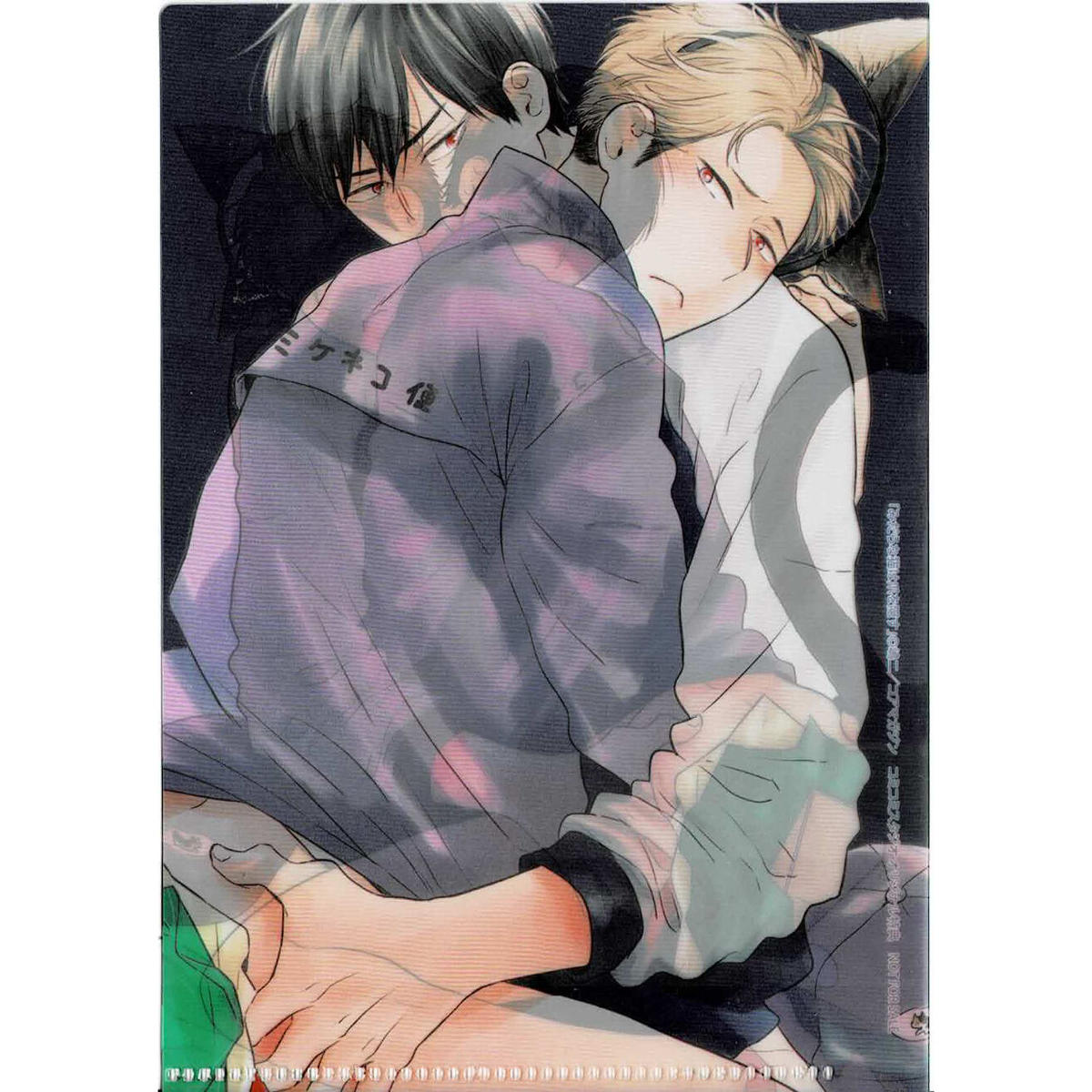 嶋二 『みだらな猫は爪を隠す』 コミコミ A6 クリアファイル 【BLグッズ】 KBOO... 嶋二 『みだらな猫は爪を隠す』 コミコミ A6 クリアファイル 【BLグッズ】 KBOO...