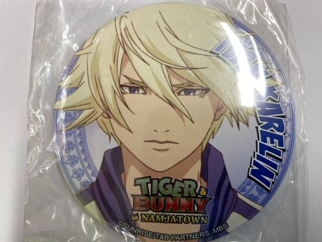 Tiger Bunny タイガー バニー 缶バッジ 75mm イワン カレリン