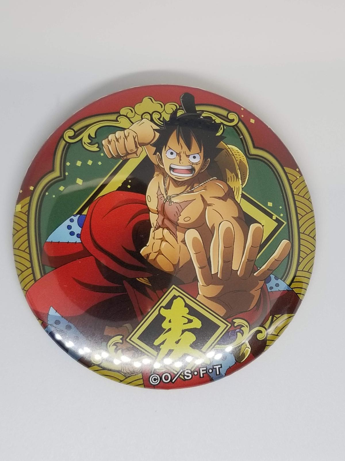 One Piece モンキー D ルフィ 輩缶バッジ 第弾 K Books 池袋 ２次