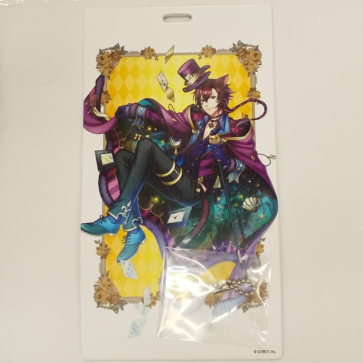 夢王国と眠れる100人の王子様 チェシャ猫 パスケース K Books 池袋 ２次元グッズ通販